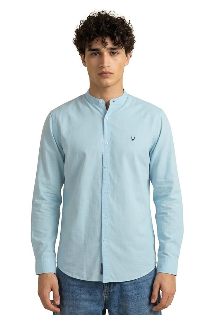 Allen Solly Men’s Cotton Slim fit Shirt