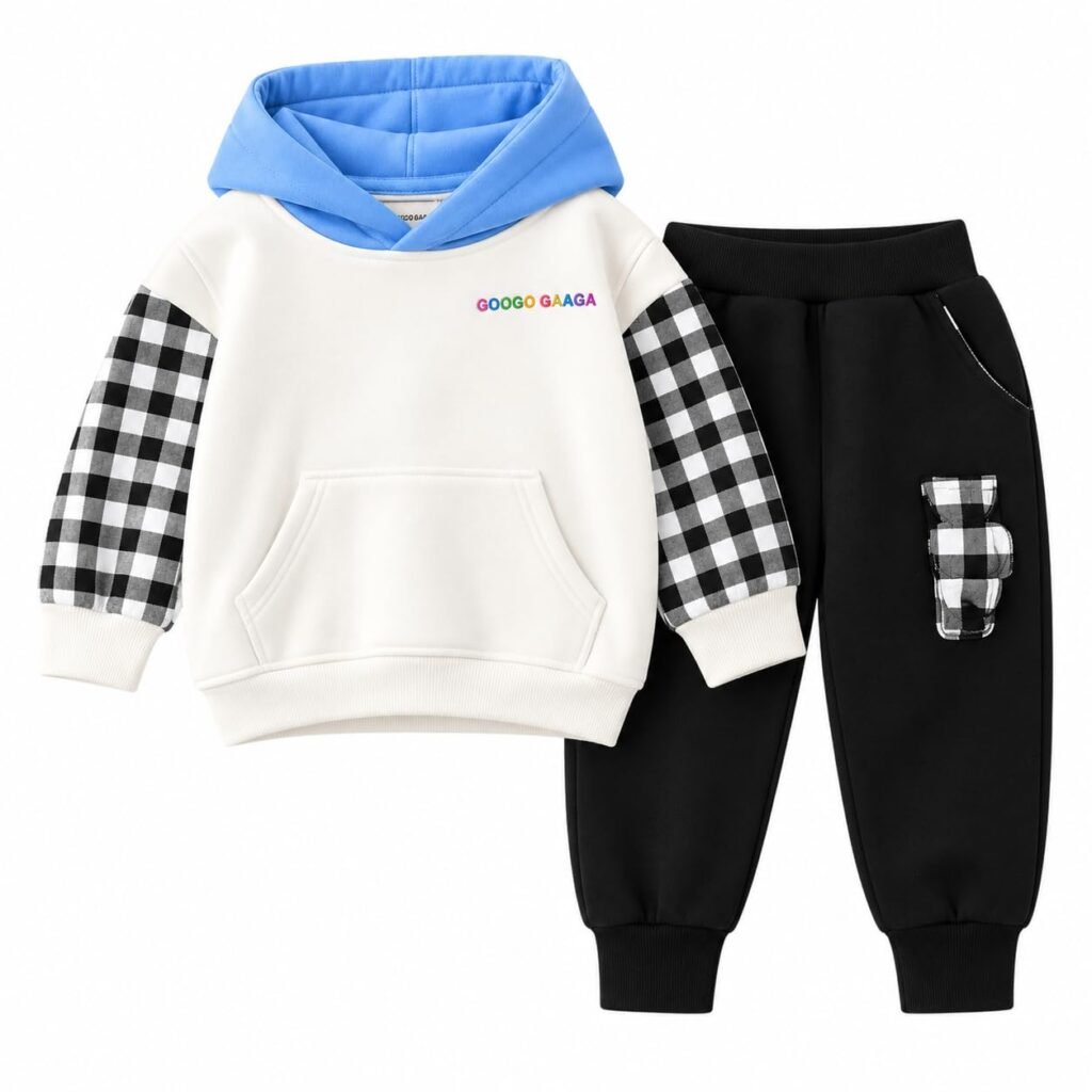 Googo Gaaga Kids Full Sleeve Sweatshirt & Denim Trouser Clothing Set