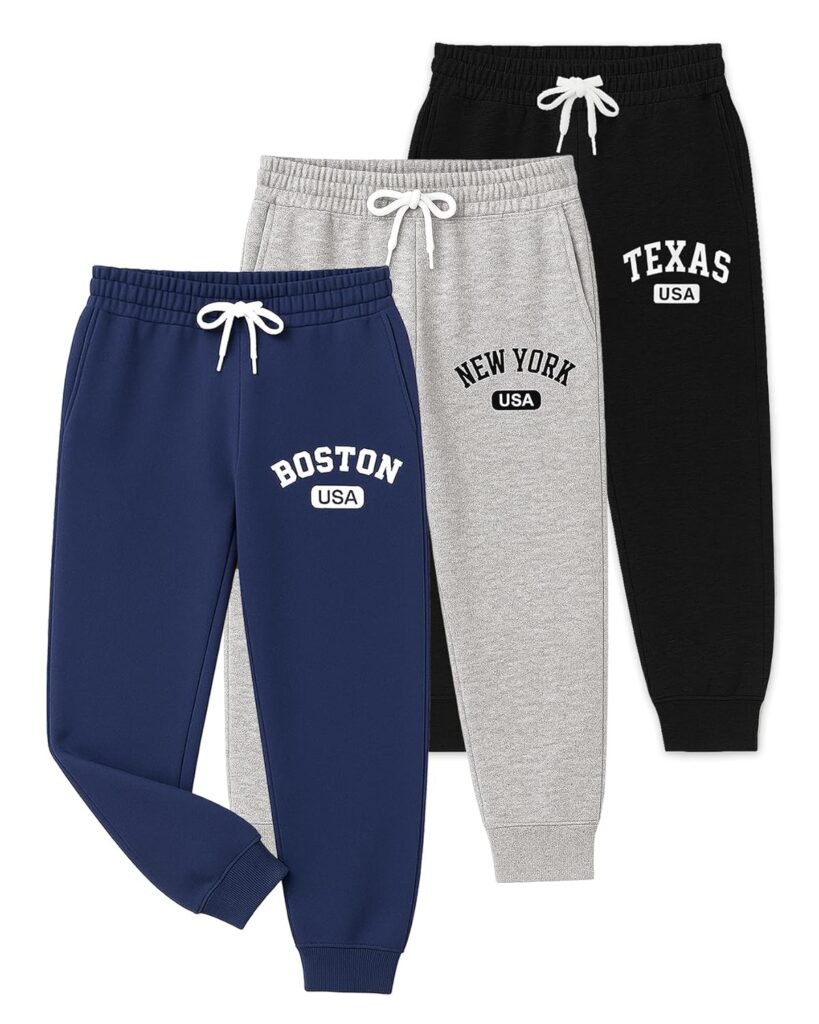 Kuchipoo Boys Regular Fit Track Pants – Pack of 3